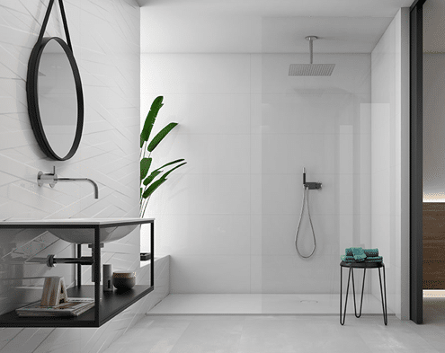Geo Tiles Blancos Mate